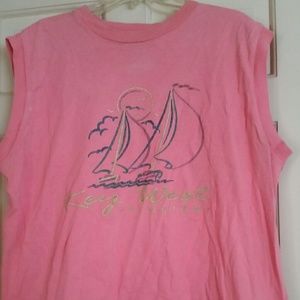 Key West Sailboats Women Muscle Shirt XL